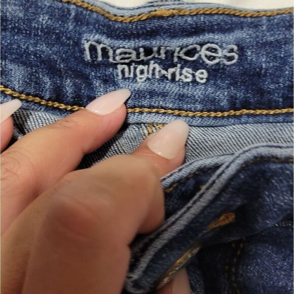 Maurices High Rise Skinny jeans sz 12 - Picture 3 of 9